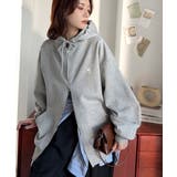 杢グレー | 羽織って暖か、さらりと洒落感。胸元ワンポイント刺繍裏起毛ダブルジップパーカー | Classical Elf 