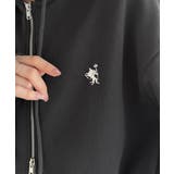 羽織って暖か、さらりと洒落感。胸元ワンポイント刺繍裏起毛ダブルジップパーカー | Classical Elf  | 詳細画像45 