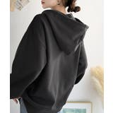 羽織って暖か、さらりと洒落感。胸元ワンポイント刺繍裏起毛ダブルジップパーカー | Classical Elf  | 詳細画像48 