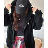 羽織って暖か、さらりと洒落感。胸元ワンポイント刺繍裏起毛ダブルジップパーカー | Classical Elf  | 詳細画像2 