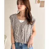 ヘルシーな肌見せで、あざと魅せ。フリンジニット×フレアーチュールワンピースセット… | Classical Elf  | 詳細画像29 