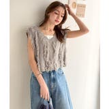 ヘルシーな肌見せで、あざと魅せ。フリンジニット×フレアーチュールワンピースセット… | Classical Elf  | 詳細画像31 