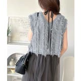 ヘルシーな肌見せで、あざと魅せ。フリンジニット×フレアーチュールワンピースセット… | Classical Elf  | 詳細画像36 