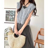 ヘルシーな肌見せで、あざと魅せ。フリンジニット×フレアーチュールワンピースセット… | Classical Elf  | 詳細画像37 