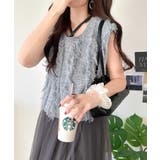 ヘルシーな肌見せで、あざと魅せ。フリンジニット×フレアーチュールワンピースセット… | Classical Elf  | 詳細画像40 