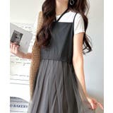 ヘルシーな肌見せで、あざと魅せ。フリンジニット×フレアーチュールワンピースセット… | Classical Elf  | 詳細画像42 