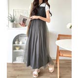 ヘルシーな肌見せで、あざと魅せ。フリンジニット×フレアーチュールワンピースセット… | Classical Elf  | 詳細画像43 