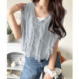 ヘルシーな肌見せで、あざと魅せ。フリンジニット×フレアーチュールワンピースセット… | Classical Elf  | 詳細画像44 