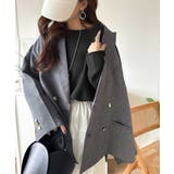 品のある透け感で、さりげない存在感を♪レーシージャガードドルマントップス(長袖) | Classical Elf  | 詳細画像18 