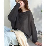 品のある透け感で、さりげない存在感を♪レーシージャガードドルマントップス(長袖) | Classical Elf  | 詳細画像25 