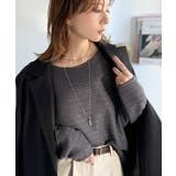 品のある透け感で、さりげない存在感を♪レーシージャガードドルマントップス(長袖) | Classical Elf  | 詳細画像29 