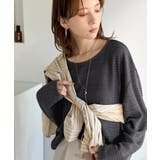 品のある透け感で、さりげない存在感を♪レーシージャガードドルマントップス(長袖) | Classical Elf  | 詳細画像30 