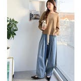 品のある透け感で、さりげない存在感を♪レーシージャガードドルマントップス(長袖) | Classical Elf  | 詳細画像34 