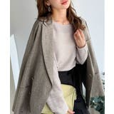 品のある透け感で、さりげない存在感を♪レーシージャガードドルマントップス(長袖) | Classical Elf  | 詳細画像43 