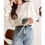 品のある透け感で、さりげない存在感を♪レーシージャガードドルマントップス(長袖) | Classical Elf  | 詳細画像3 