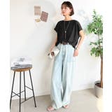 上品な透け感で華やかに決まる。レーシージャガード フレンチスリーブ ドルマントッ… | Classical Elf  | 詳細画像15 