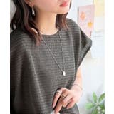 チャコール | 上品な透け感で華やかに決まる。レーシージャガード フレンチスリーブ ドルマントッ… | Classical Elf 