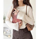 透き通る気品を、日常に。ランダムタックシアー袖フレア長袖トップス | Classical Elf | 詳細画像7