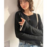 透き通る気品を、日常に。ランダムタックシアー袖フレア長袖トップス | Classical Elf | 詳細画像12