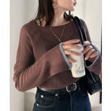 透き通る気品を、日常に。ランダムタックシアー袖フレア長袖トップス | Classical Elf | 詳細画像22