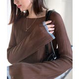 透き通る気品を、日常に。ランダムタックシアー袖フレア長袖トップス | Classical Elf | 詳細画像24