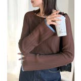 透き通る気品を、日常に。ランダムタックシアー袖フレア長袖トップス | Classical Elf | 詳細画像25