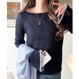 透き通る気品を、日常に。ランダムタックシアー袖フレア長袖トップス | Classical Elf | 詳細画像28