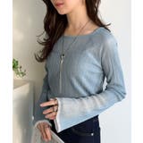 透き通る気品を、日常に。ランダムタックシアー袖フレア長袖トップス | Classical Elf | 詳細画像38