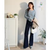 透き通る気品を、日常に。ランダムタックシアー袖フレア長袖トップス | Classical Elf | 詳細画像39