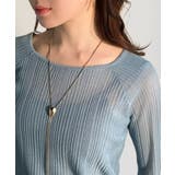 透き通る気品を、日常に。ランダムタックシアー袖フレア長袖トップス | Classical Elf | 詳細画像40