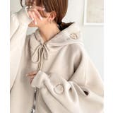 悩まずお洒落、着るだけでサマになる。クロップドワイドダンボール切替パーカー（長袖… | Classical Elf  | 詳細画像33 