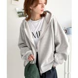 バランスの良い丈感でさりげなくスタイルアップ♪クロップドワイド裏起毛切り替えパー… | Classical Elf | 詳細画像7