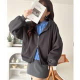 バランスの良い丈感でさりげなくスタイルアップ♪クロップドワイド裏起毛切り替えパー… | Classical Elf | 詳細画像14