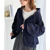 バランスの良い丈感でさりげなくスタイルアップ♪クロップドワイド裏起毛切り替えパー… | Classical Elf | 詳細画像38