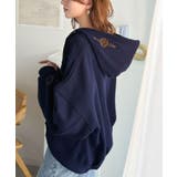 バランスの良い丈感でさりげなくスタイルアップ♪クロップドワイド裏起毛切り替えパー… | Classical Elf | 詳細画像42