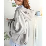 バランスの良い丈感でさりげなくスタイルアップ♪クロップドワイド裏起毛切り替えパー… | Classical Elf | 詳細画像2