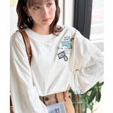ゆるさの中に「ちょうどいい」お洒落感！綿100％刺繍ワッペンドルマンロンTEE（… | Classical Elf  | 詳細画像8 