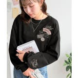 ゆるさの中に「ちょうどいい」お洒落感！綿100％刺繍ワッペンドルマンロンTEE（… | Classical Elf  | 詳細画像15 