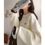 ちらっと覗くフリルで、いつものお洒落を格上げ♪袖先ドット柄フリル使い胸元刺繍入り… | Classical Elf | 詳細画像6