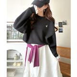 ちらっと覗くフリルで、いつものお洒落を格上げ♪袖先ドット柄フリル使い胸元刺繍入り… | Classical Elf | 詳細画像16