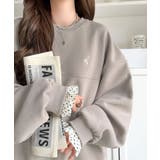 ちらっと覗くフリルで、いつものお洒落を格上げ♪袖先ドット柄フリル使い胸元刺繍入り… | Classical Elf | 詳細画像34