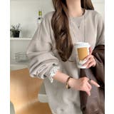 ちらっと覗くフリルで、いつものお洒落を格上げ♪袖先ドット柄フリル使い胸元刺繍入り… | Classical Elf | 詳細画像35