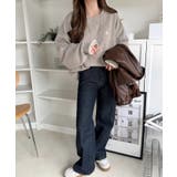 ちらっと覗くフリルで、いつものお洒落を格上げ♪袖先ドット柄フリル使い胸元刺繍入り… | Classical Elf | 詳細画像36