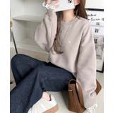 ちらっと覗くフリルで、いつものお洒落を格上げ♪袖先ドット柄フリル使い胸元刺繍入り… | Classical Elf | 詳細画像38