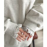 ちらっと覗くフリルで、いつものお洒落を格上げ♪袖先ドット柄フリル使い胸元刺繍入り… | Classical Elf | 詳細画像42