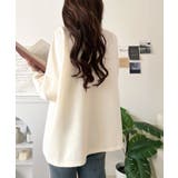 一枚で、品よく華奢見え。袖タック×マットゴールドボタン使い ボートネックポンチ素… | Classical Elf | 詳細画像9