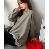 一枚で、品よく華奢見え。袖タック×マットゴールドボタン使い ボートネックポンチ素… | Classical Elf | 詳細画像35