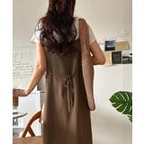 上品シルエットが大人可愛い。ダブルフリルキャミワンピース（ロング丈） | Classical Elf  | 詳細画像24 