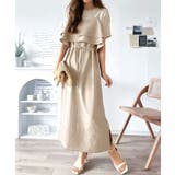 上品シルエットが大人可愛い。ダブルフリルキャミワンピース（ロング丈） | Classical Elf  | 詳細画像28 