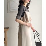 上品シルエットが大人可愛い。ダブルフリルキャミワンピース（ロング丈） | Classical Elf  | 詳細画像35 